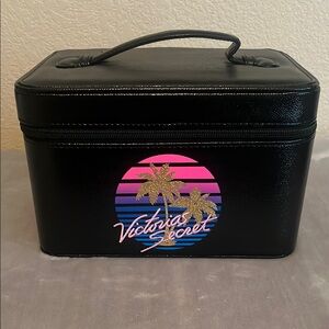 Victoria's Secret Black Train Case